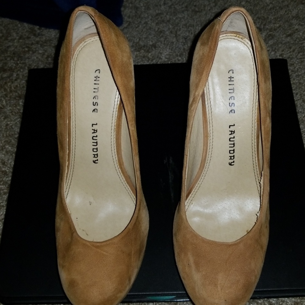 Suede Heels - Picture 2 of 7